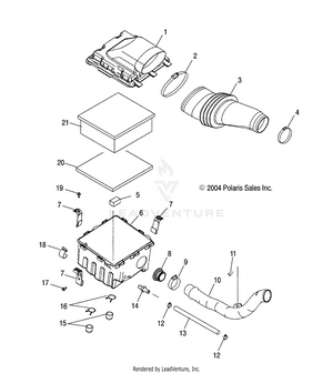Air Intake - A05gj50aa/ab/ac (4995119511b13) Schematic