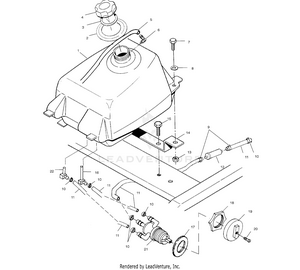 Fuel Tank - A02ba38ca (4969936993a12) Schematic