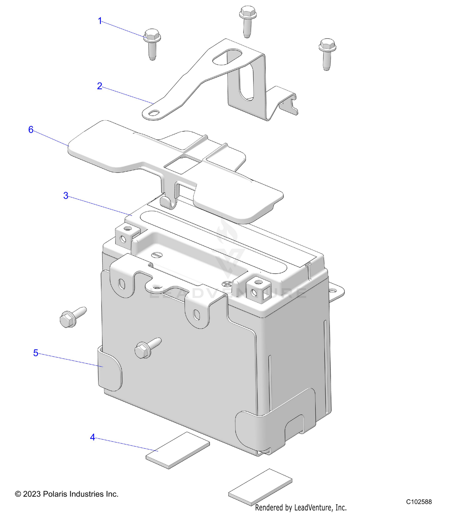 ELECTRICAL, BATTERY - A26SLE95PJ (C102588)