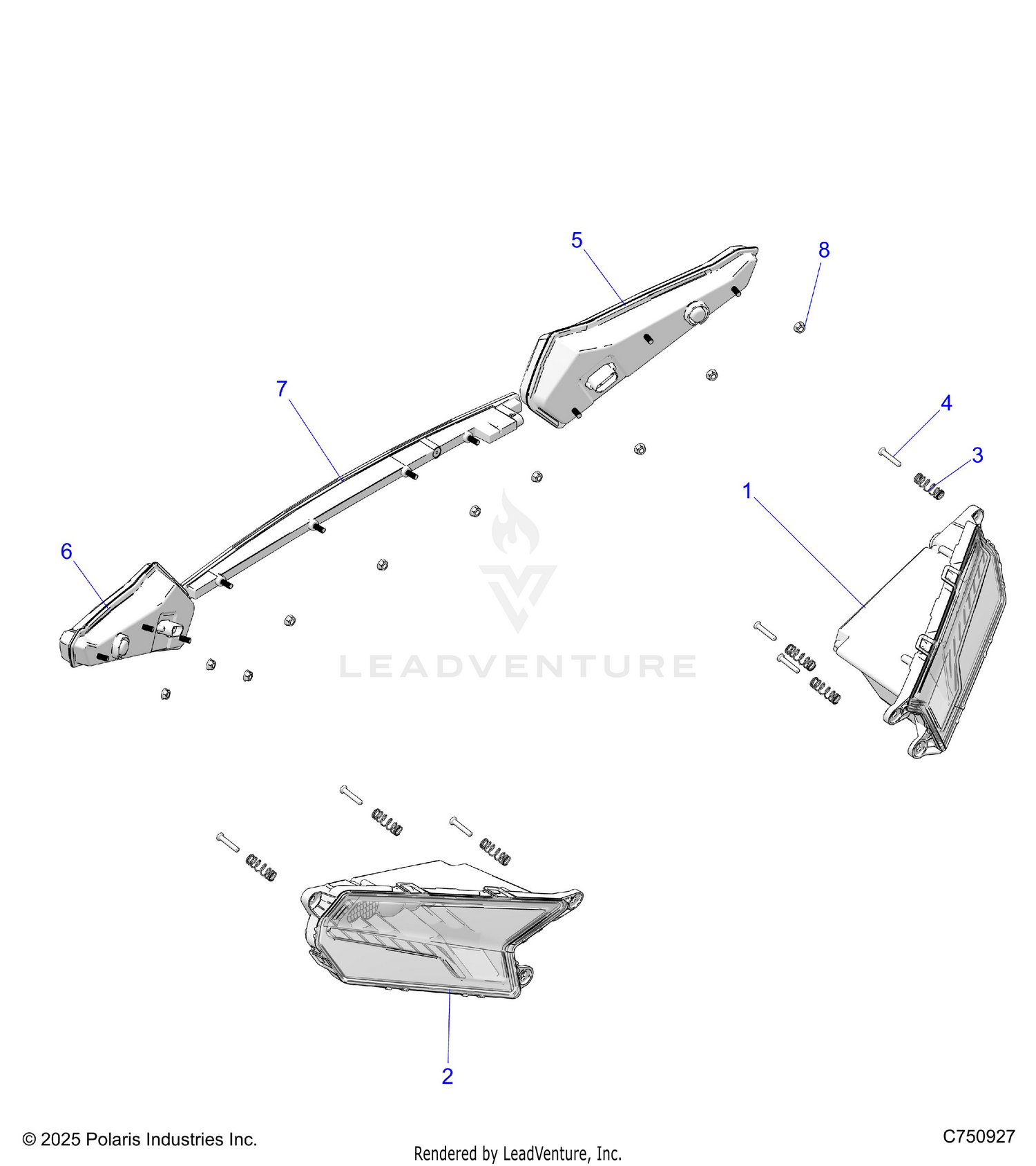 ELECTRICAL, HEADLIGHTS AND TAILLIGHTS - Z26NMY99A4/B4/A6/B6 (C750927)