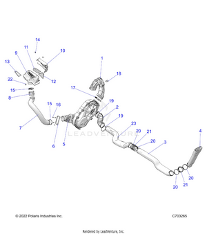 Drive Train, Clutch Cover, Ducting - Z24rmd2kah/al/bh/bl (c703265) Schematic