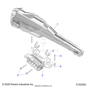 Body, Gun Boot - A25shd57a9 (c102300) Schematic