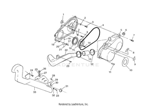 Clutch Cover (400l) Xpress 400l W97ca38c (4939603960c008) Schematic
