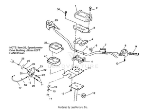 Steering - Handlebar Sportsman 4x4 / W938039 (4926382638017a) Schematic