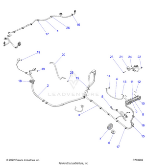 Electrical, Wire Harness, Peripheral - Z24rmd2kah/al/bh/bl (c703269) Schematic