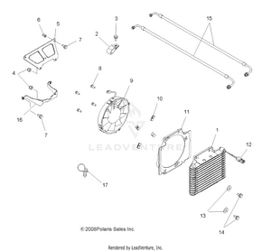 Engine, Cooling System - A09ca32aa (49atvcool09tb) Schematic