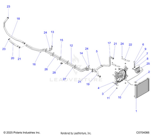 Engine, Cooling System Schematic