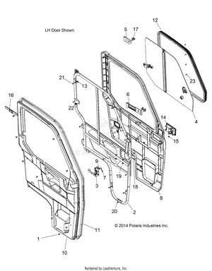 Body, Door, Full - R16rtu87as/bs (49rgrdoor15900xp) Schematic