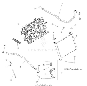 Engine, Cooling System - A12tn55aa/az (49atvcool11sptrg550) Schematic