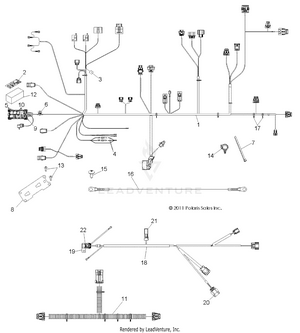 Electrical, Wire Harnesses - R12th76/th7e/tx7e All Options (49rgrharness12800xp) Schematic