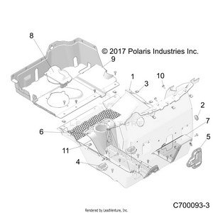 Body, Floor - Z19vge99ak/aw/bk/bw (c700093-3) Schematic