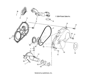 Clutch Cover - A05jd32aa (4997869786c13) Schematic