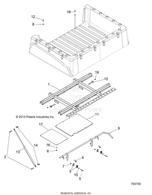 Body, Box Mounting - R18rne57nv (700750) Schematic