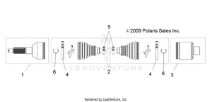 Drive Train, Mid Drive Shaft - R09rf68af/ar/az (49rgrshaftdrvmid1332720) Schematic
