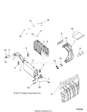Engine, Exhaust - R18rve99nx  (702224) Schematic