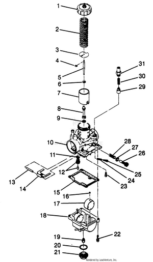 Carburetor Scrambler W967840 (4935823582d003) Schematic