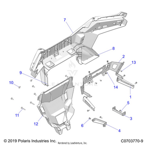 Body, Rear Bumper - Z21rau92an/bn (c0703770-9) Schematic