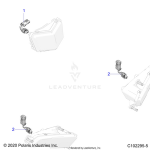 Electrical, Headlight Harness Jumper - A21sez57bm/bn (c102295-5) Schematic