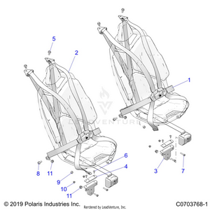 Body, Seat Belt Mounting, Premium/ultimate - Z21rau92an/bn (c0703768-1) Schematic