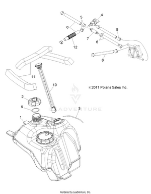 Body, Fuel System - A12ea32aa (49atvfuel12tblzr) Schematic