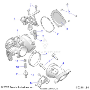 Engine, Throttle Body And Fuel Rail - A20she57an/af/z57ax (c0211112-1) Schematic