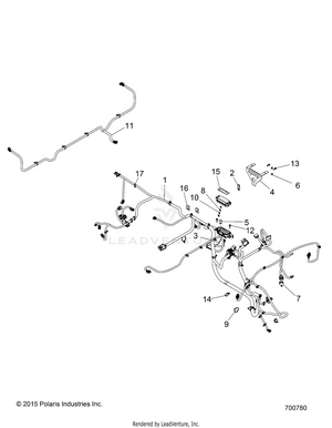 Electrical, Wire Harnesses - R17rca57a1/b1/a4/b4 (700780) Schematic