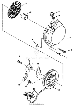Recoil Starter Scrambler 400l W97bc38c (4939893989d005) Schematic