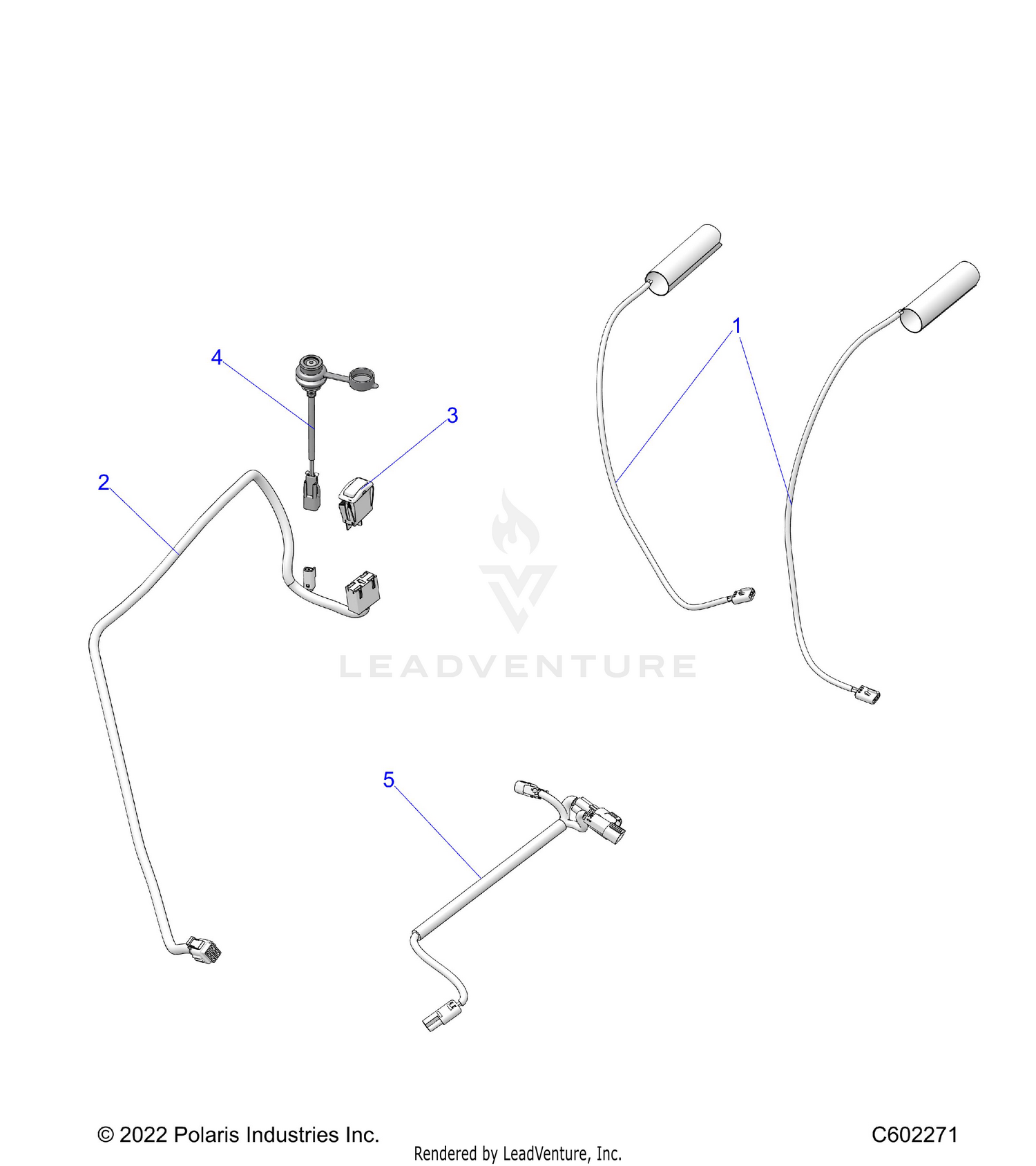 ELECTRICAL, PASSENGER SEAT COMPONENTS - S26TFN6RSP/RSL (C602271)