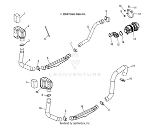 Engine And Clutch Air Intake - R05rb50aa/rd50aa/ab/ac/ad/rf50aa/ab (4995359535d12) Schematic