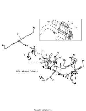 Electrical, Harness, Eps - All Options (49rgrharness14900xp) Schematic
