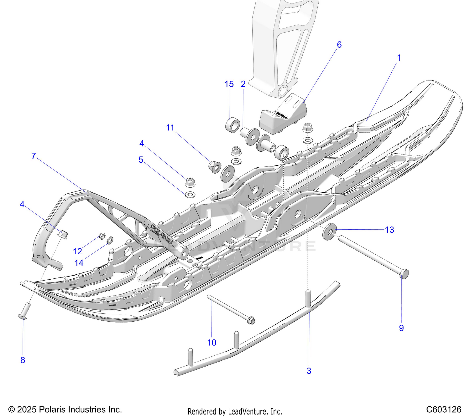 STEERING, SKI ASM - S26AJB6RSL/REL/AJE6RSL (C603126)