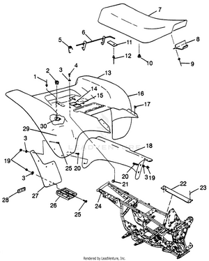 Rear Cab Scrambler 400l W97bc38c (4939893989a006) Schematic