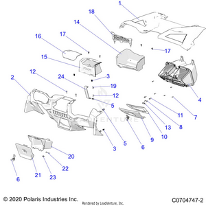 Body, Dash And Glovebox - Z24ase87a5 (c0704747-2) Schematic