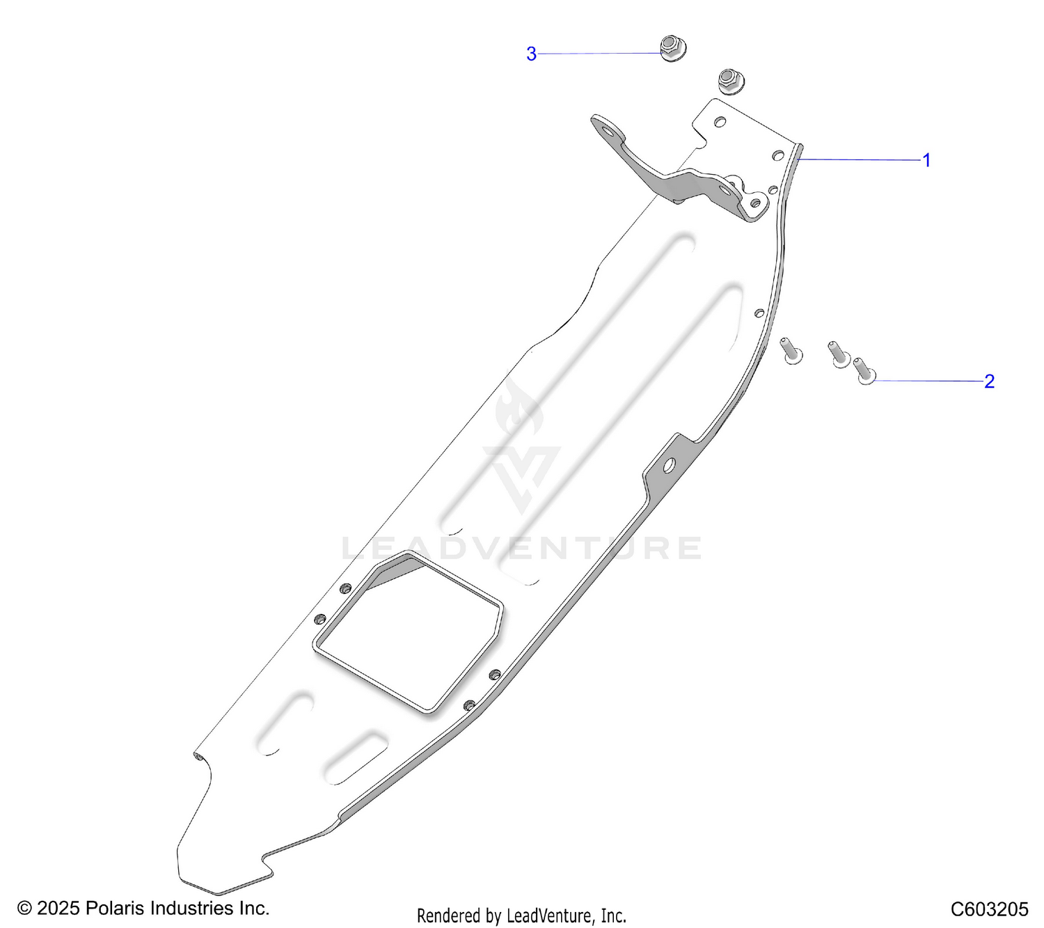 CHASSIS, CLUTCH GUARD - S26AJT9FEL (C603205)