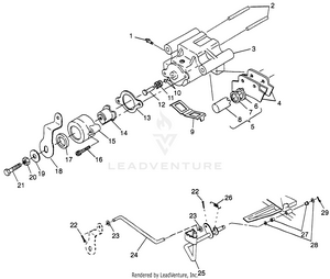 Rear Brake Xplorer 400l W97cc38c (4939753975c006) Schematic