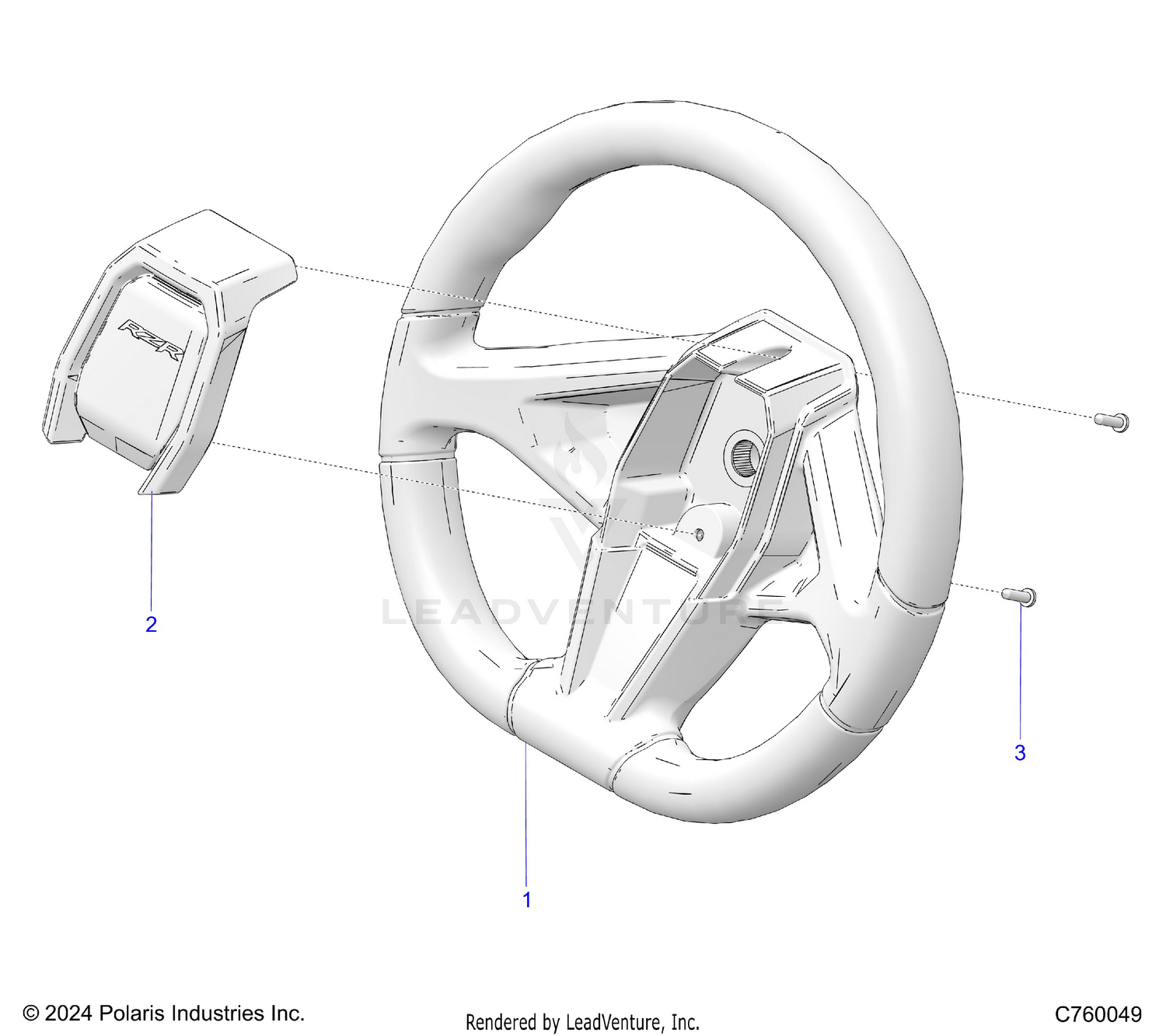 STEERING, WHEEL - Z26X4E92A4/B4/A6/B6 (C760049)