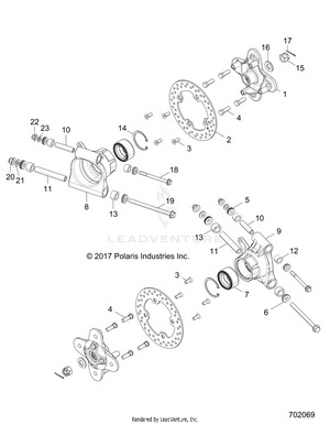 Suspension, Rear Carrier - Z19vce99am (702069) Schematic