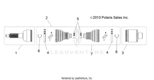 Drive Train, Mid Drive Shaft - R16raa76aa/aj (49rgrshaftdrvmid116x6) Schematic