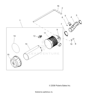 Engine, Air Intake System - R09wh68ac/ag/ah/al/ar/az (49rgrairbox09crew) Schematic