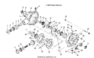 Rear Gearcase (2x4)(4x4) - R05rb50aa/rd50aa/ab/ac/ad (4995359535d14) Schematic