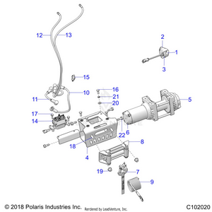 Body, Winch - A20sxz85af/ap/caf/cap [c102020] Schematic