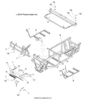 Chassis, Frame And Front Bumper - R11rc08ga/gh/fa/fh (49rgrframe11ev) Schematic