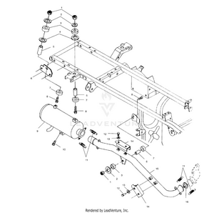 Exhaust System - A01ch50ad (4960026002a011) Schematic