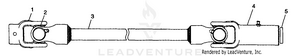Prop Shaft - S98ch50e(b) (4950135013b006) Schematic