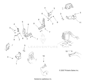 Body, Tailgate Brackets - A12tn55aa/az (49atvtailgatemtg08spx25) Schematic