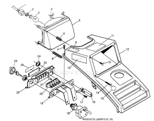 Headlight Assembly 6x6 300 W948730 (4926792679a013) Schematic