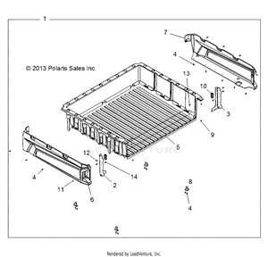 Body, Cargo Box - R141d9jda/2d9jda (49brutuscargo13) Schematic