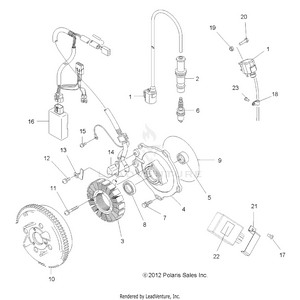 Electrical, Ignition System - A14mb46th (49atvmagneto12sp400) Schematic