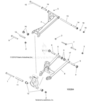 Suspension, Rear - A17sxa85a1/a7/sxe85ab/am/as/a9 (100264) Schematic