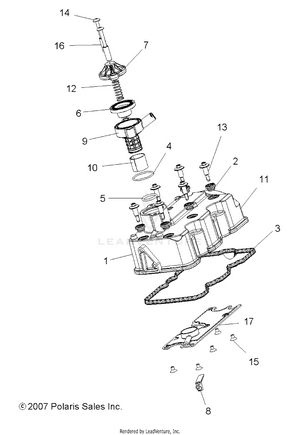 Engine, Valve Cover - A09zx85/8x All Options (49atvvalve09q60) Schematic